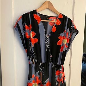 Halogen flower print dress